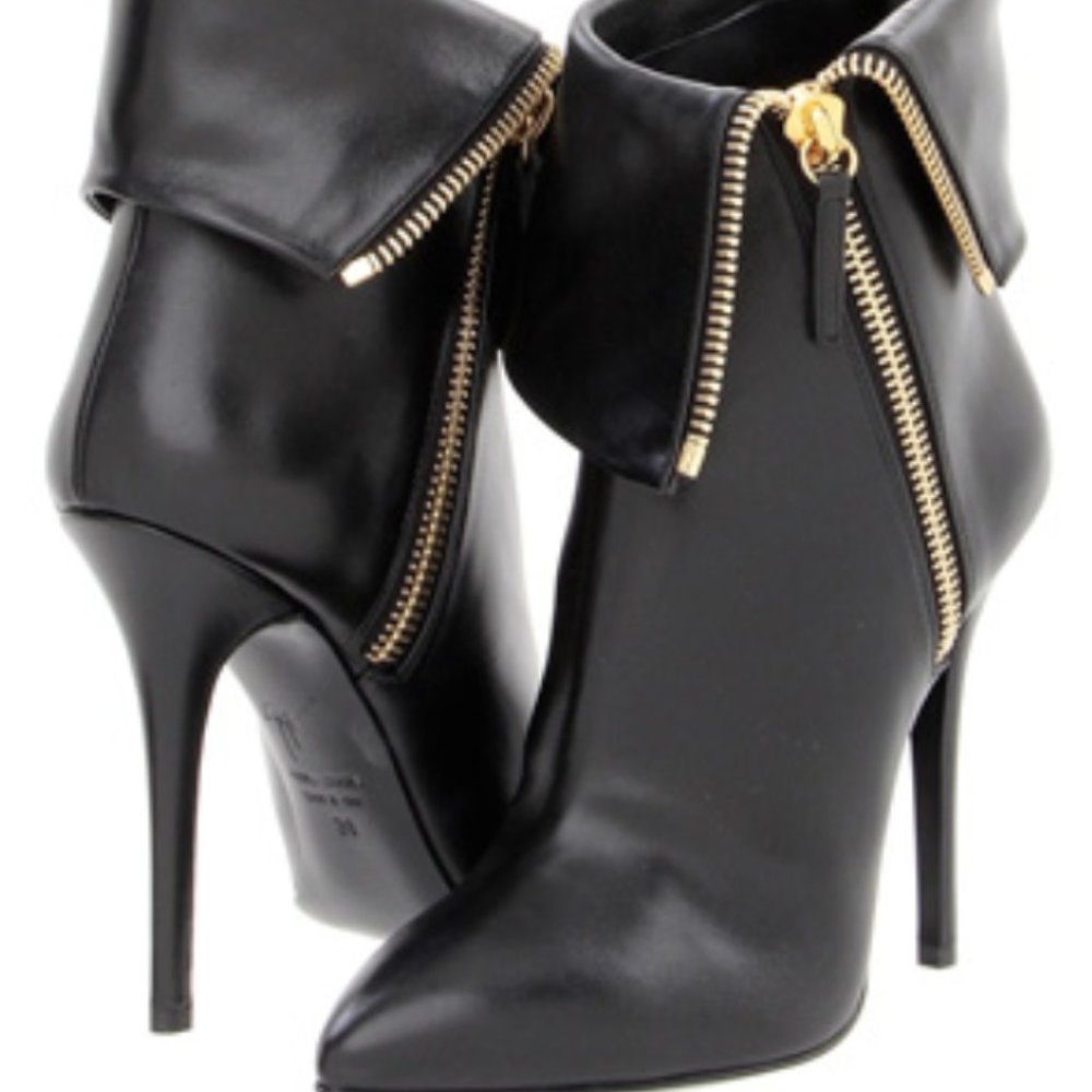 Giuseppe Zanotti Rocker Stiletto Booties